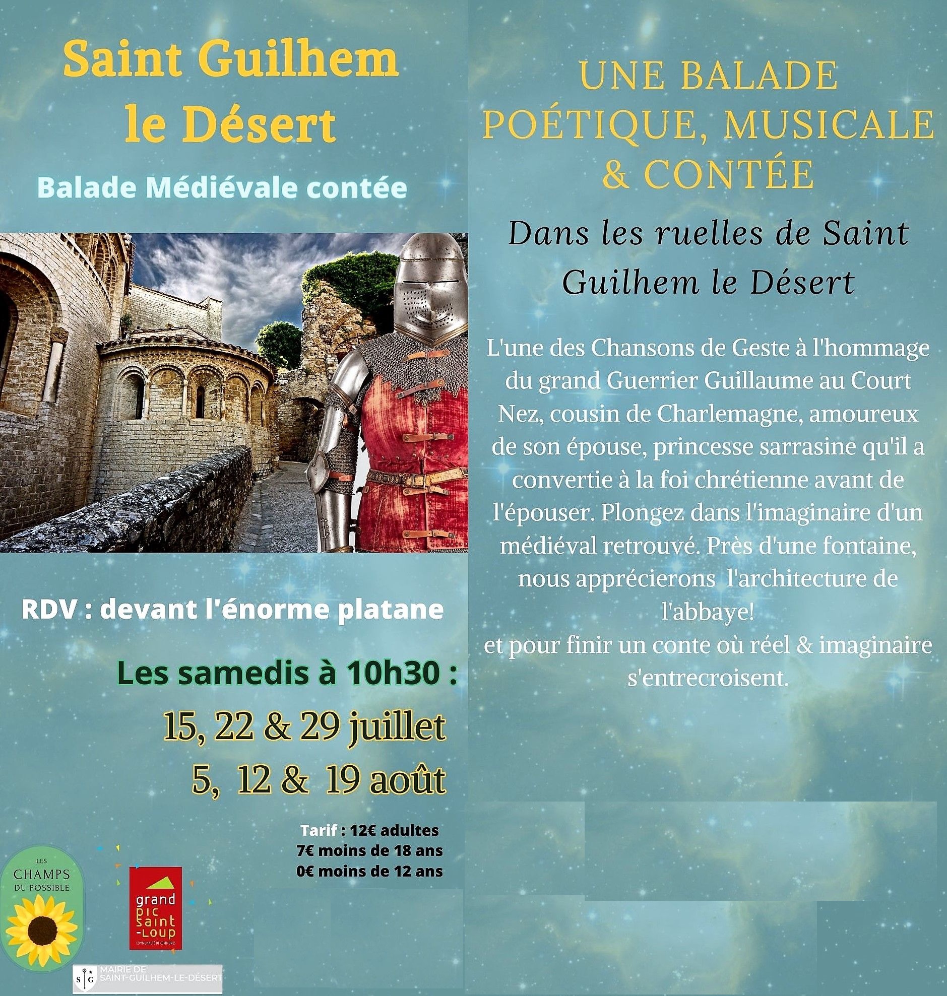 {"fr":"Balade médiéval poétique & contée","en":"Poetic & storytelling medieval walk"}