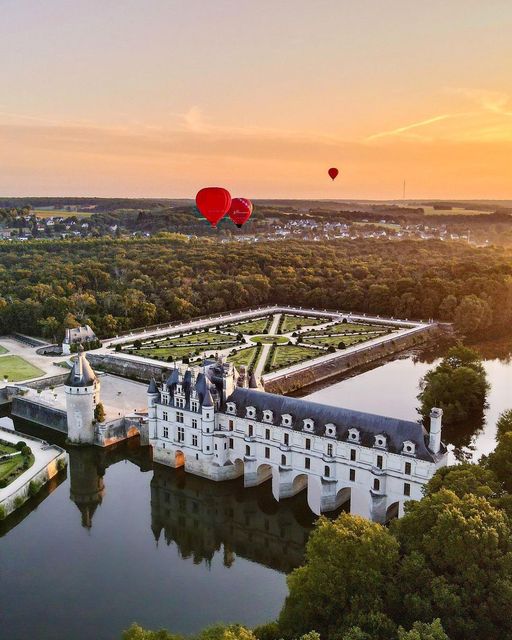 Vol en montgolfière en semaine en Touraine à Chenonceaux