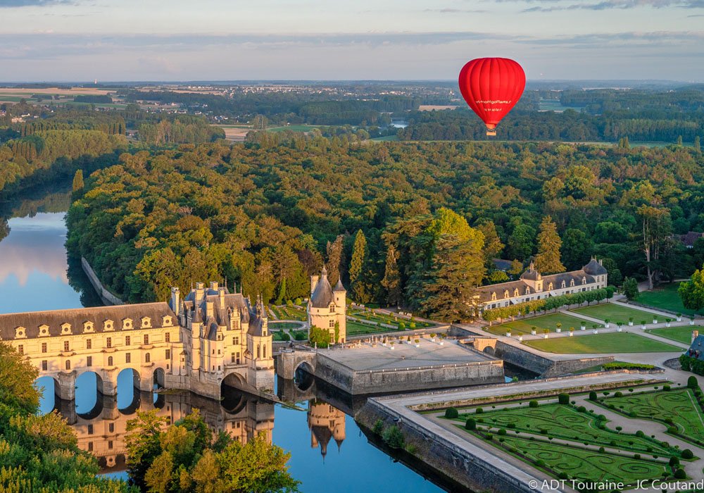 Vol VIP pour 2 en montgolfière en semaine en Touraine à Chenonceaux